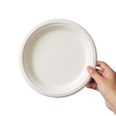 China Traditional Biodegradable Disposable Disposable Dishes Set Wedding Paper Plates Party Dinner Dish for sale