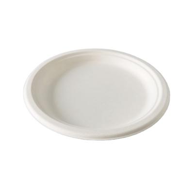 China Traditional High Quality Sugar Cane Eco - Friendly Paper Dish Disposable Sauce Dishes for sale