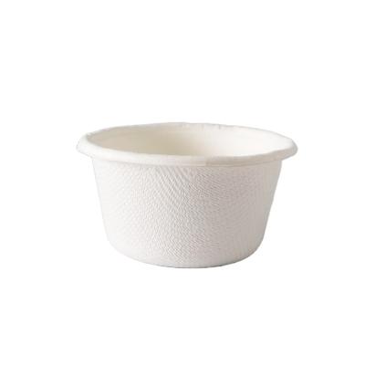 China Warmpack 2oz Disposable Biodegradable Sugar Cane Bagasse Cup With Lids for sale