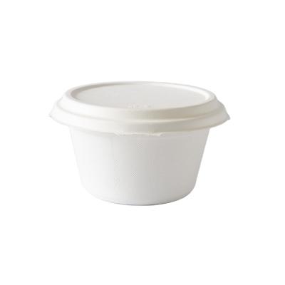 China 1500ml Disposable Biodegradable Eco - Friendly Bagasse Handler Compostable Bowl With Lids for sale