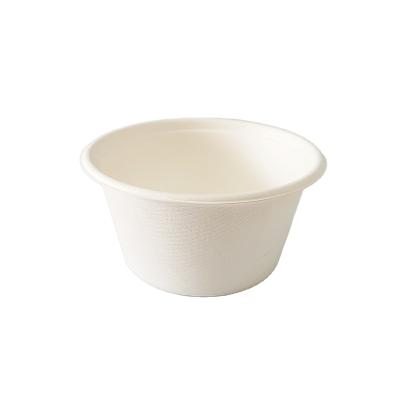 China 1000ml Popular Biodegradable Disposable Bagasse Sugar Cane Pulp Deli Compostable Bowls With Lids for sale