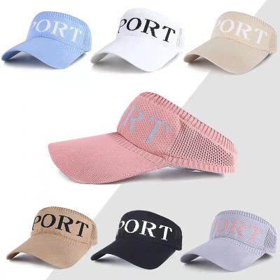 China 2021 JOINT Women's Fashion Beanie Sun Hat Girls And Cap Outdoor Sports Knitted Hat Summer Hats for sale