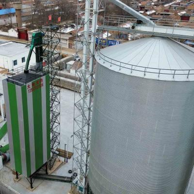 China 1000 Bushels Capacity Steel Corn Drying Tower for Easy Maintenance and Drying Process for sale