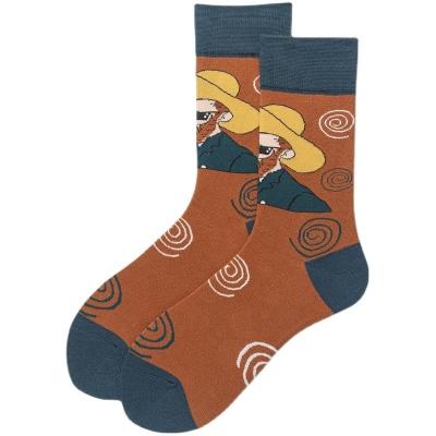 China High Quality Jacquard Logo Package Crew Socks Custom Senweite 2021 Embroidery Custom Made for sale