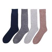 China Wholesale Custom Thick Warm Winter Mens Angola Wool Socks for sale