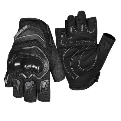 China RS SPURTT Half Finger Wear Resistant Classic Training Motocross Tactical Safety Sports Safety Motorcycle Racing Gloves for sale