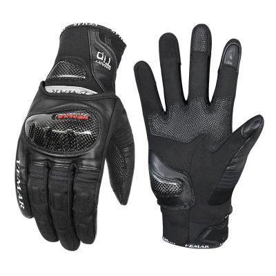 China Elasticity Four Seasons Gloves General Outdoor Non-slip Breathable Motorcycle Breathable Riding Gloves for sale