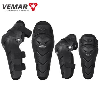 China VEMAR Elasticity Breathable Motorcycle Rider Protective Gear Off-Road Four-Piece Set Vehicle Men's Anti-Fall Knee Elbow Leg Protectors for sale