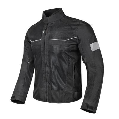 China Quality Breathable Professional Motorcycle Racing Jacket Men Bike Summer Mesh Motocross Jacket Rider Protective Cloth With Protector for sale