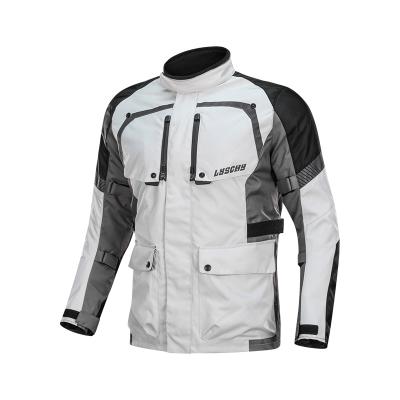 China Hot Sale Waterproof Motorcycle Jacket Men Cold Proof Motocross Traveling Adventure Clothing With Warm Coating CE Pads for sale