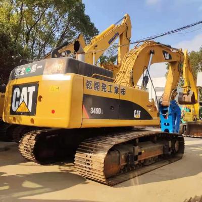 China Used Japan CAT 50 excavators ton construction machinery Cat 349D excavator second hand original 1.8mÂ ³ for sale