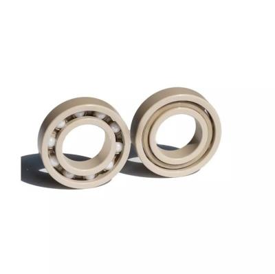 China Smooth Spinning Si3N4 Hybrid Ceramic 6202 Bearing with and Vibration Value Z1 Z2 Z3 for sale