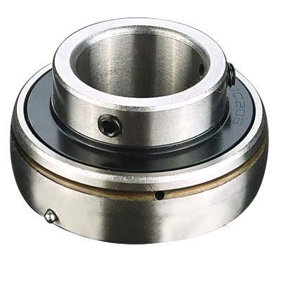 中国 High Precision ABEC3 UC206 Bearing with Low Noise Chrome Steel Spherical Design 販売のため