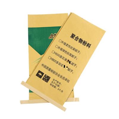 Cina Water Proof 50kg Kraft Paper Laminated Pp Woven Cement Bag Packaging in vendita