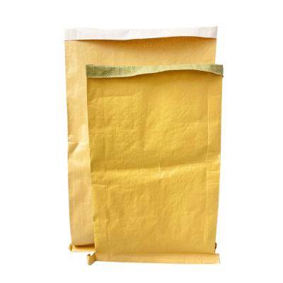 China Manufacture Of Bag Kraft Paper Cement Packaging Laminated Pp Woven Cement Bag for sale