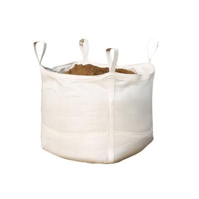 China Factory 1 Tone Fibc Jumbo Big Bulk Container Pp Bag for Building Material for sale