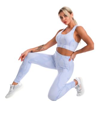 China Various Breathable Promotional Goods Using Popular Yoga Suit Product Seamless Sleeveless for sale