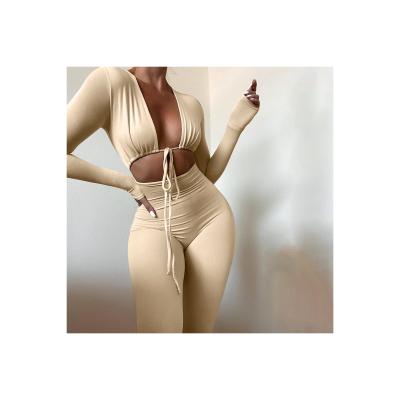 China Good Quality Breathable Wholesale Customized Product Popular Women Summer Jumpsuit 100%Polyester for sale