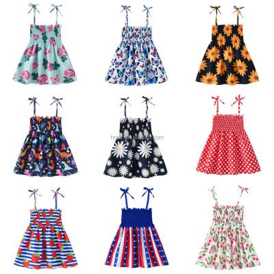 China Anti-wrinkle summer fashion print halter skirt in girls beach halter soft cool skirt manufacturers direct sales for sale