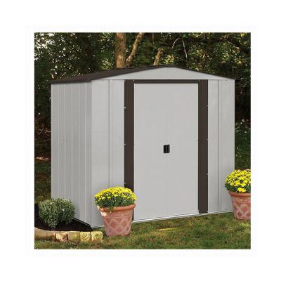 China Easily Assembled Quick Storage Outdoor Metal Building Garden Bike Shed Building Storage Storage Shed for sale