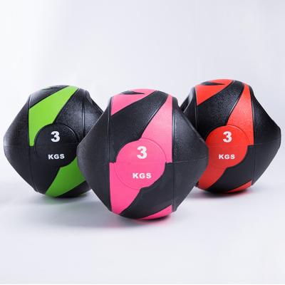 China Durable Weight Training Exercise Equipment 1~10kg Fitness Gym Rubber Medicine Ball for sale