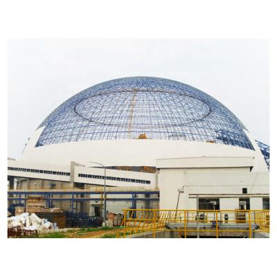 中国 ThyssenKrupp Dome Structure Space Frame Dome Slag Storage Coal Storage Roof Structural Steel Building 販売のため