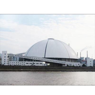 중국 Structural Roofing Customized Steel Space Frame Dome Coal Storage Shed Dome Slag Storage Shed 판매용