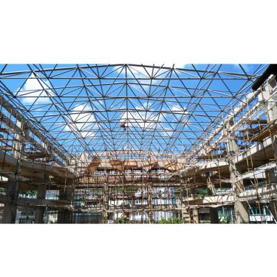 China Structural Roofing Steel Structure Prefab Airplane Hangar Shed Space Frame Aircraft Hangar Roof for sale