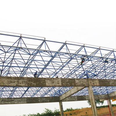 중국 Steel Structural Roofing Prefabricated Full Span Structural For Function Hall Lecture Hall Shopping Hall Drawing 판매용