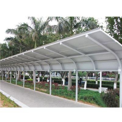 China High Quality Lightweight Car Awning Steel Frame Car Parking Awning for sale