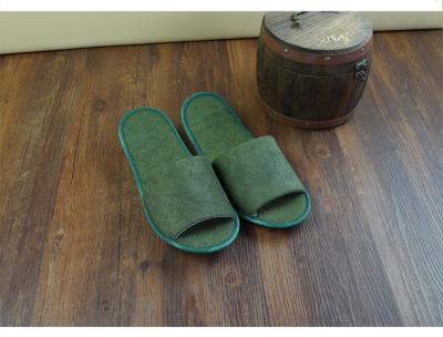 China Environmental Low Carbon Terry Cloth Slippers , Disposable Slippers For Guests for sale