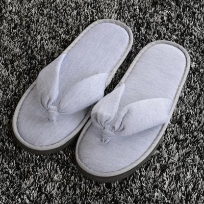 China Logo Customized Open Toe Hotel Slippers , Comfortable Hotel Bathroom Slippers for sale