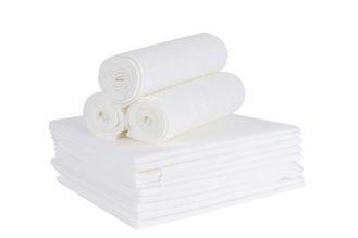 China OEM White Rectangle Hotel Bath Towels 145gsm 100 Cotton Bath Towels For Beach for sale