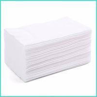 China White Soft Disposable Face Cloths 100% Organic Cotton Bath Towels For Hotel for sale