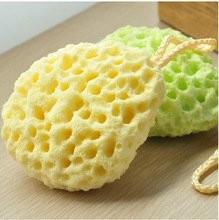 China Promotional Disposable Bath Sponge Various Shaped Colorful Body Shower Sponge for sale