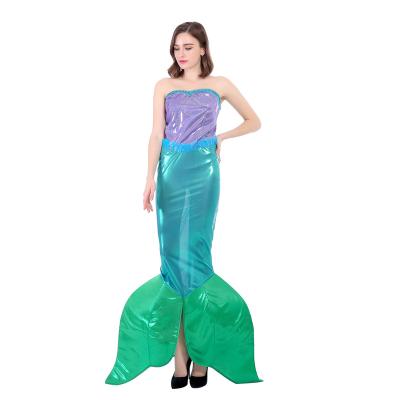 China Polyester Halloween Cosplay Adults Costume Mermaids Movie Princess Gu Shining Dress--HSG18061 for sale