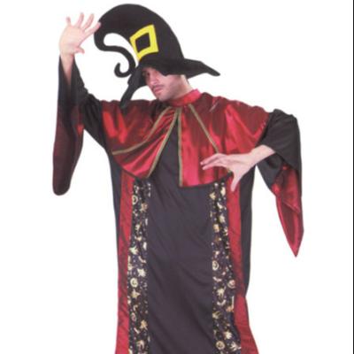 China Polyester Cosplay Adults Suits Magician Costume Hats School Cosplay Magic Party - HSG8670 for sale