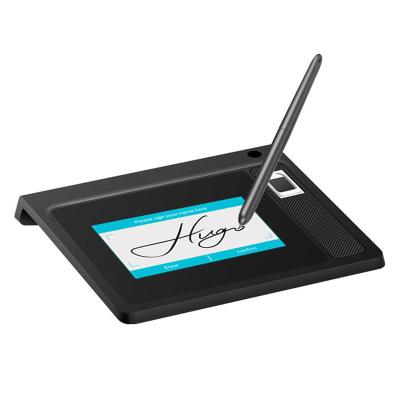 China Handwritten Signature Pad 5 Inch LCD Digital Paperless Graphic Tablet With Pen Battery Free PC For Signing 5inch for sale