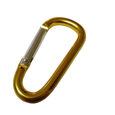 China Waterproof Hot Sale Multi Color Anodic Oxidation Alloy Multiple Size Options Outdoor Collocation Keychains for sale