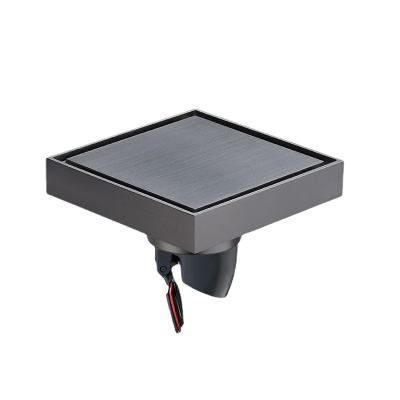 China 3MM Thick Modern Square Tile Insert Invisible Floor Drain Plate Bathroom Toilet for sale