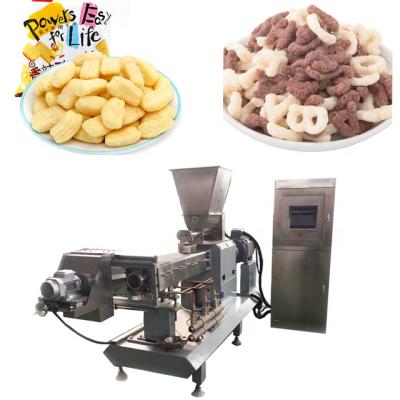 China Puffed corn chips snack making machine drier machine for snack puff corn snack machine equipment zu verkaufen