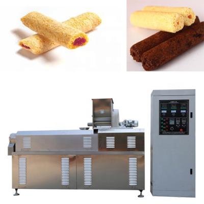 Китай Factory Puffed Block Chocolate Core Filling Machine Twin Screw Extruder Snacks Machinery Production Line продается