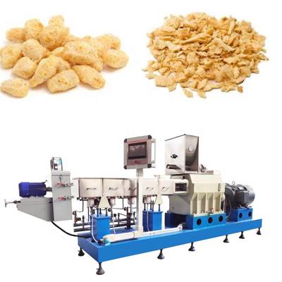 Cina food & Automatic Textured Soybean Protein Beverage Manufacturing Machine Textured Soy Protein Production Extruder in vendita