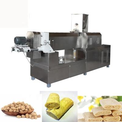 Cina food & Beverage Factory Soy Protein Production Line Textured Soy Protein Extruder Processing Machine in vendita