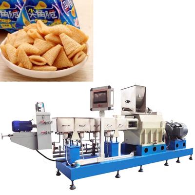 Китай High Efficiency Fried Snack Machine Pillow Cutter Machine Fried Snacks Forming Machine продается