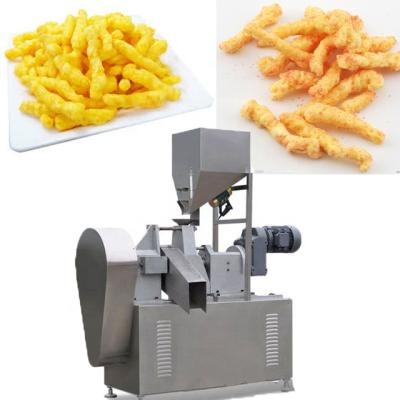 중국 Fried kurkure snack making machine extruder machine kurkure factory price frying nik naks machine nik nak corn snack making machine kurkure stick making machine 판매용