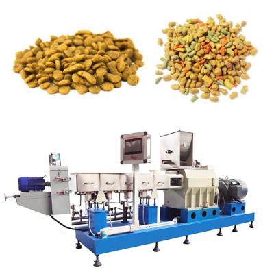 中国 Building material stores pet food machine processing good performance fish food making machine dog pellet maker for poultry 販売のため