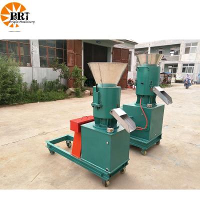 China Factory Simple Design Home Professional Grass Feed Wooden Screw Pellet Making Machine zu verkaufen