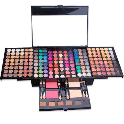 China Sales194 Hot Multifunctional Waterproof Eyeshadow Private Label Private Label Glitter Colorful Powder or Flake For Eye Makeup With Box for sale