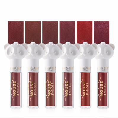 China Factory Hot Selling Velvet Liquid Lipstick OEM Romantic Beauty Vegan Waterproof Matte Lipstick Custom Made Accept Dropshipping for sale